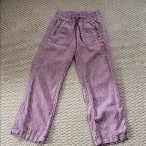 Athleta Linen pants size 4